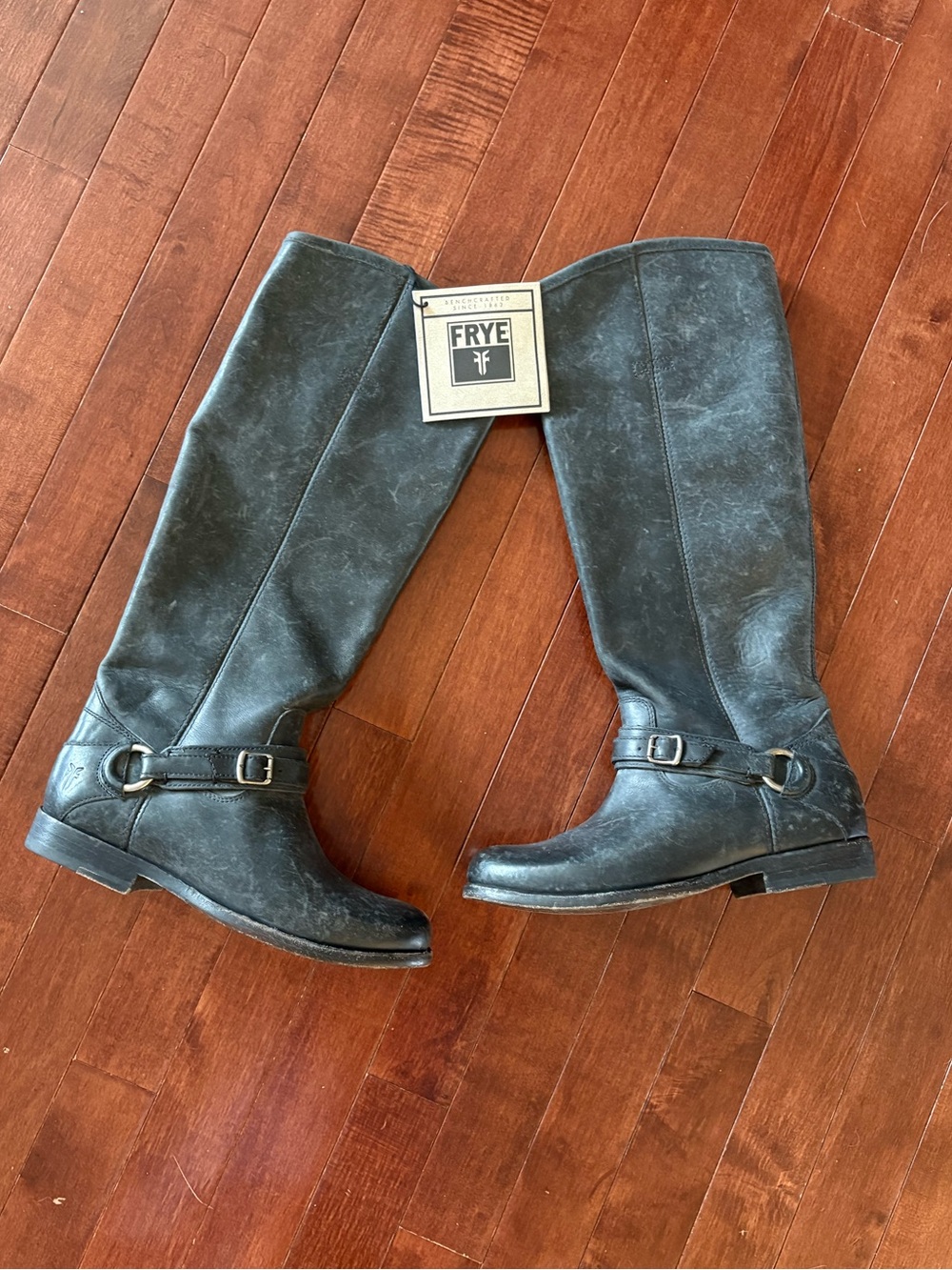 NWT Frye Harness Boots
